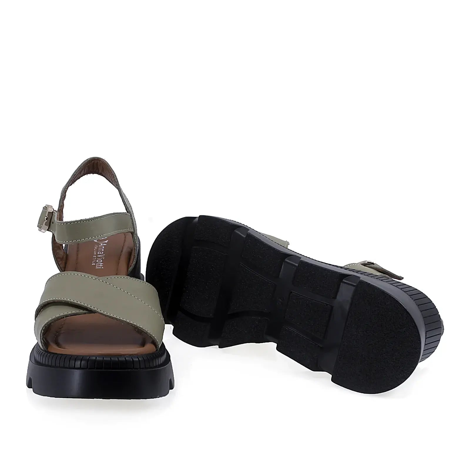 Sandale dama Anna Viotti D22-L1233 cu platforma de 7 cm, usoare si confortabile pentru mers zilnic