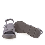 Talpă ortopedică a sandalelor damă Anna Viotti D22-S566 gri, concepută pentru confort și mers relaxat