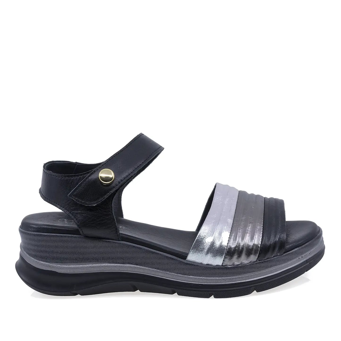 Profil lateral dreapta sandale dama Anna Viotti D22-S629 din piele naturala