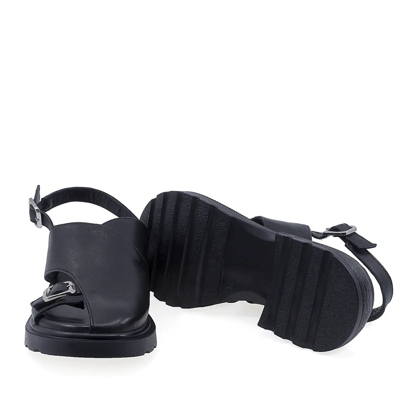 Sandale damă Anna Viotti D22-S636 cu talpă groasă și toc de 3,5 cm pentru confort și stabilitate