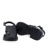 Sandale damă Anna Viotti D22-S636 cu talpă groasă și toc de 3,5 cm pentru confort și stabilitate