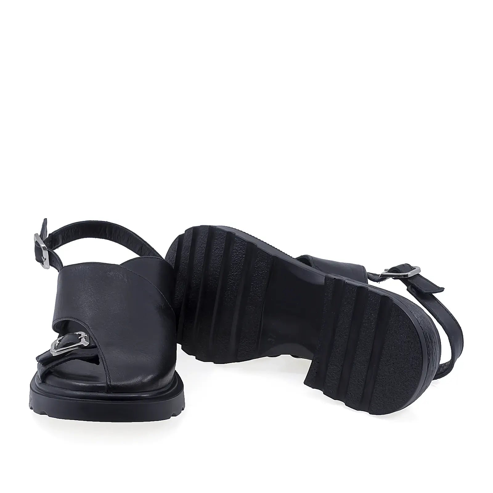 Sandale damă Anna Viotti D22-S636 cu talpă groasă și toc de 3,5 cm pentru confort și stabilitate