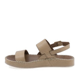 Sandale damă Anna Viotti D27-01102 camel din piele naturală, platformă confortabilă și stil versatil