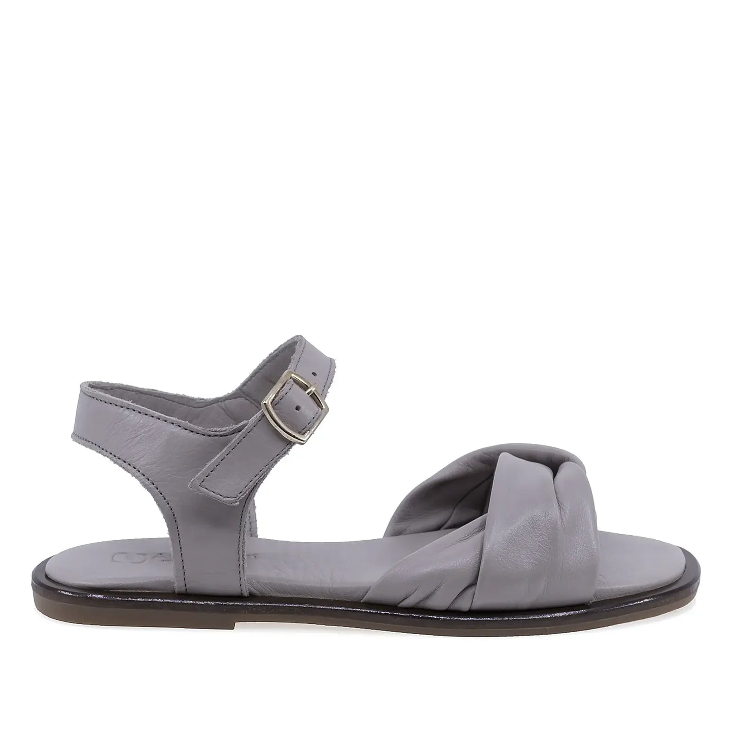 Sandale dama casual Anna Viotti D58-2304 gri, vedere laterala dreapta, usoare si confortabile pentru purtare zilnica