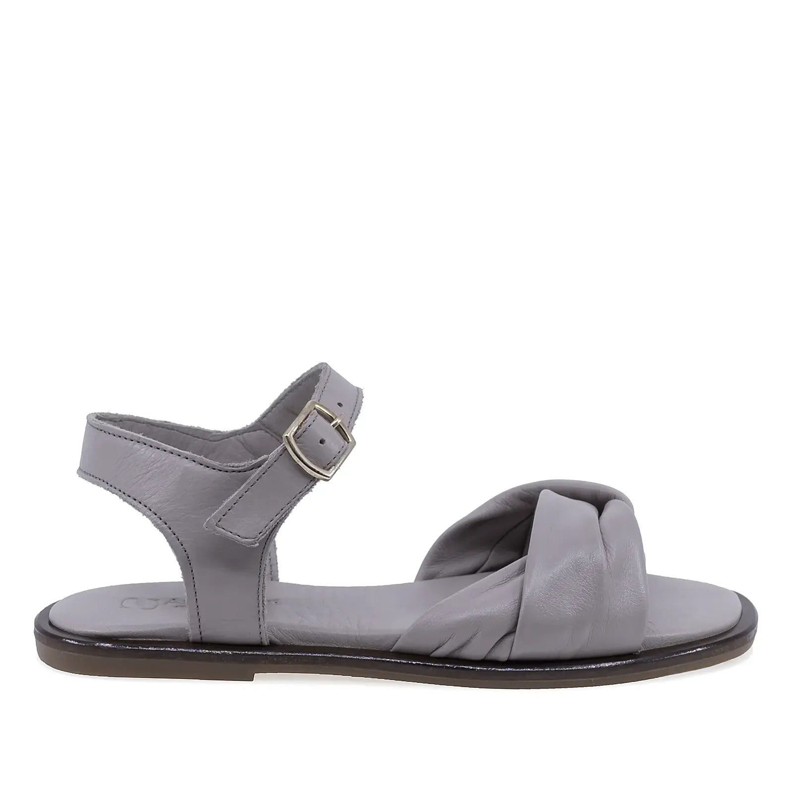Sandale dama casual Anna Viotti D58-2304 gri, vedere laterala dreapta, usoare si confortabile pentru purtare zilnica