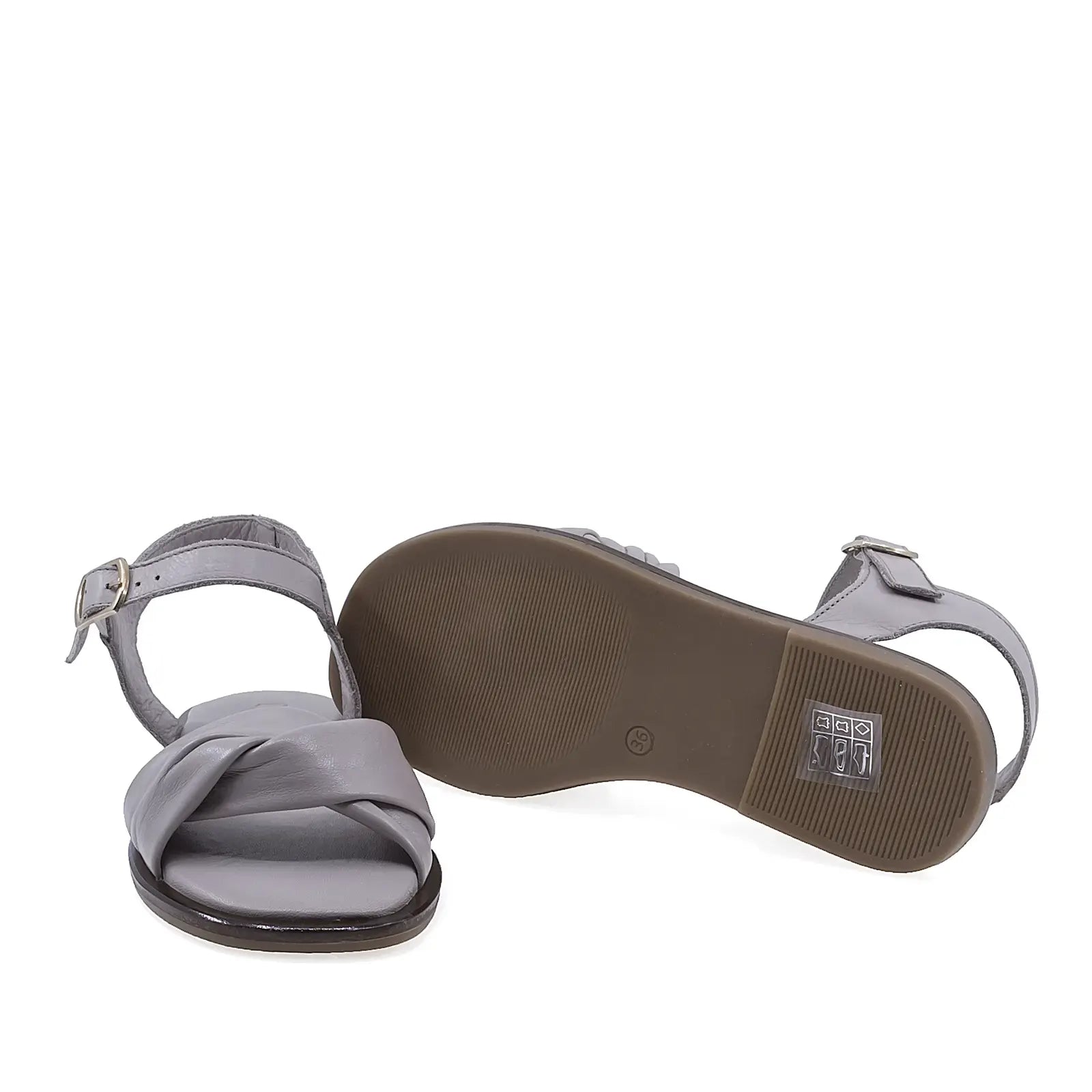 Sandale dama Anna Viotti D58-2304 cu talpa confortabila si toc patrat de 1,5 cm pentru stabilitate