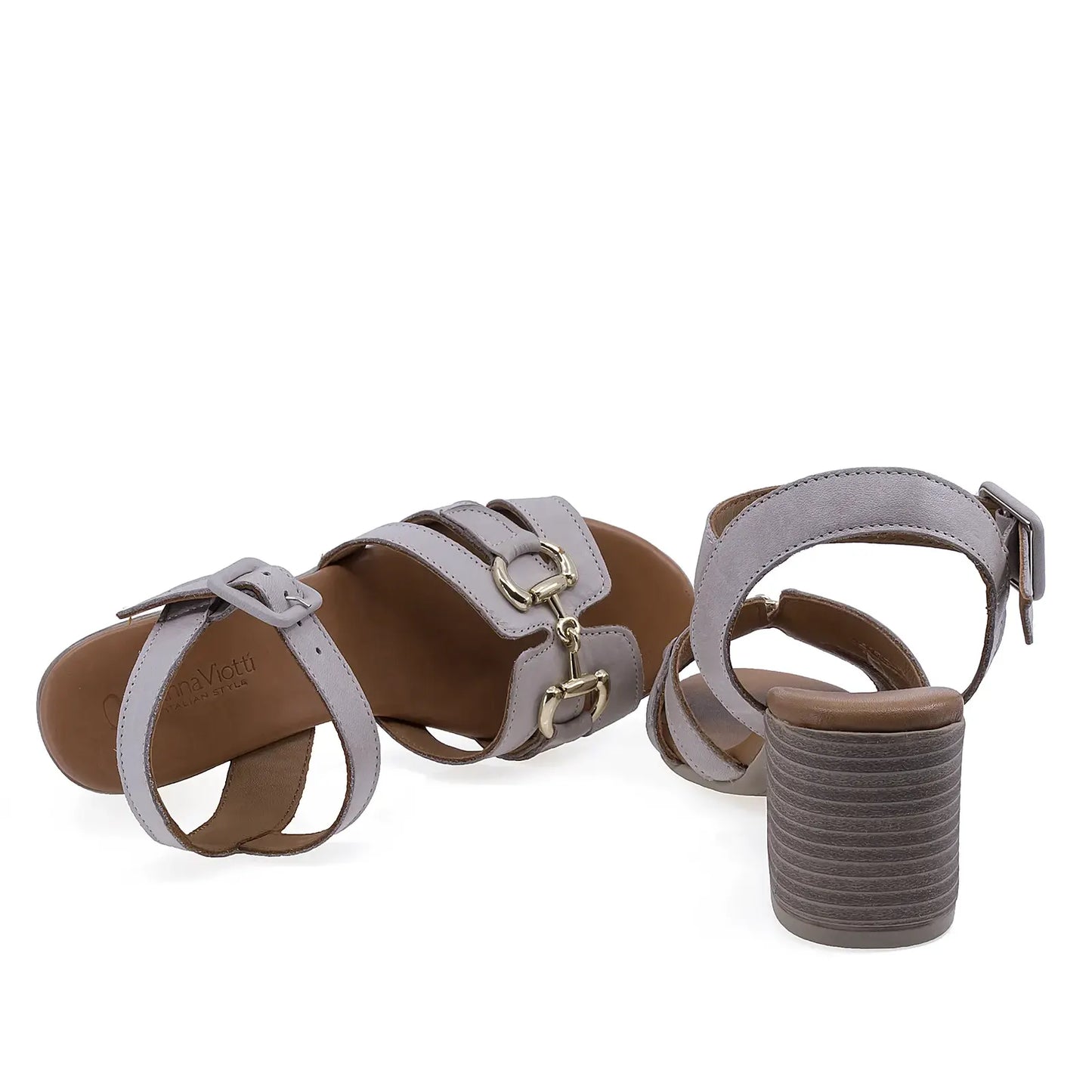 Sandale dama Anna Viotti D58-3034 cu interior din piele naturala pentru confort si respirabilitate