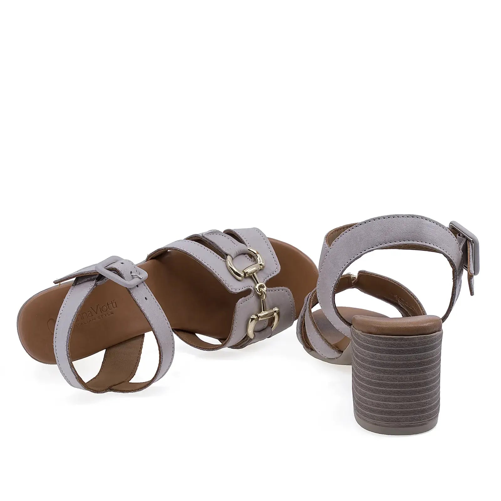 Sandale dama Anna Viotti D58-3034 cu interior din piele naturala pentru confort si respirabilitate