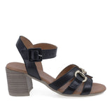 Sandale damă casual-elegante Anna Viotti D58-3034 negre, vedere laterală dreapta, confortabile și moderne