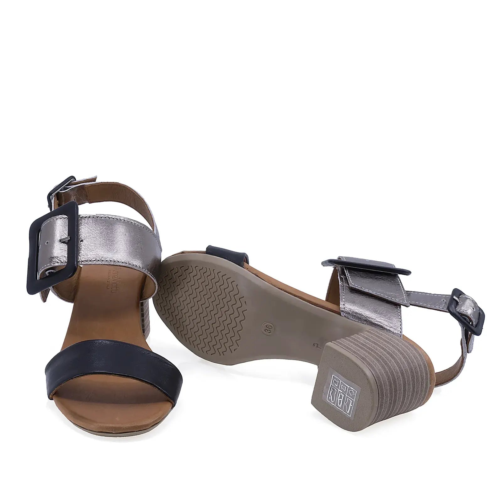 Sandale dama Anna Viotti D58-3037 cu talpa turnata foarte flexibila pentru confort si stabilitate la fiecare pas