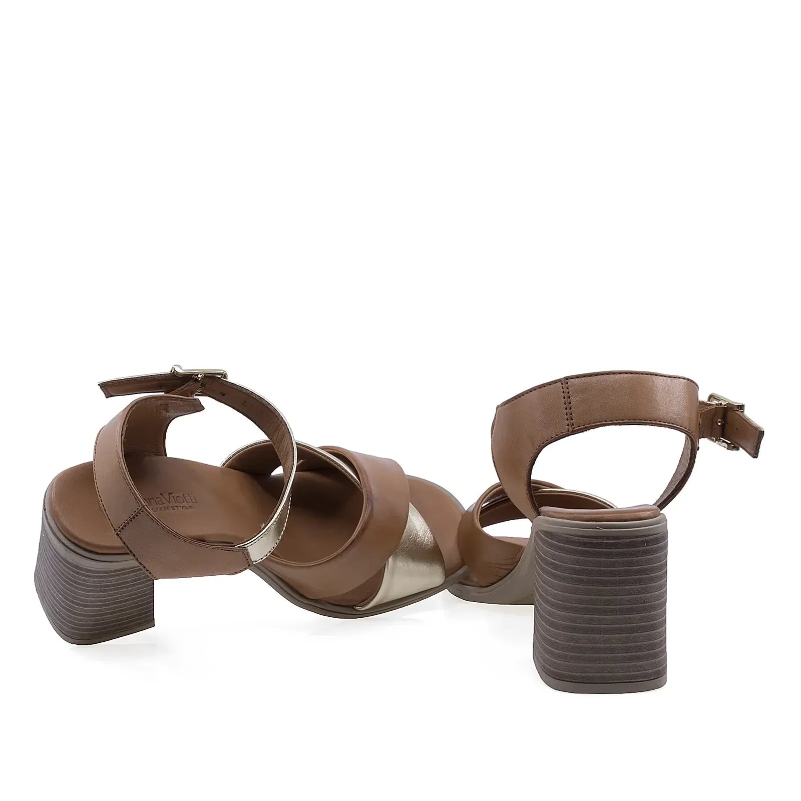 Sandale dama Anna Viotti D58-3039 cu interior din piele naturala pentru confort si respirabilitate