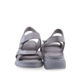 Sandale dama casual Anna Viotti D60-175 gri, talpa confortabila pentru stabilitate la mers