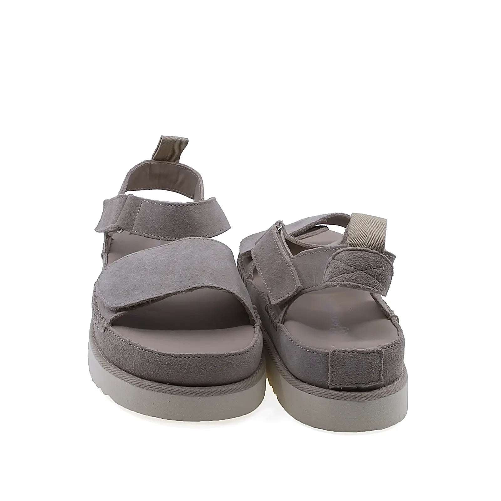 Sandale dama Anna Viotti D113-OWS004-9 vedere spate design casual modern din piele intoarsa naturala