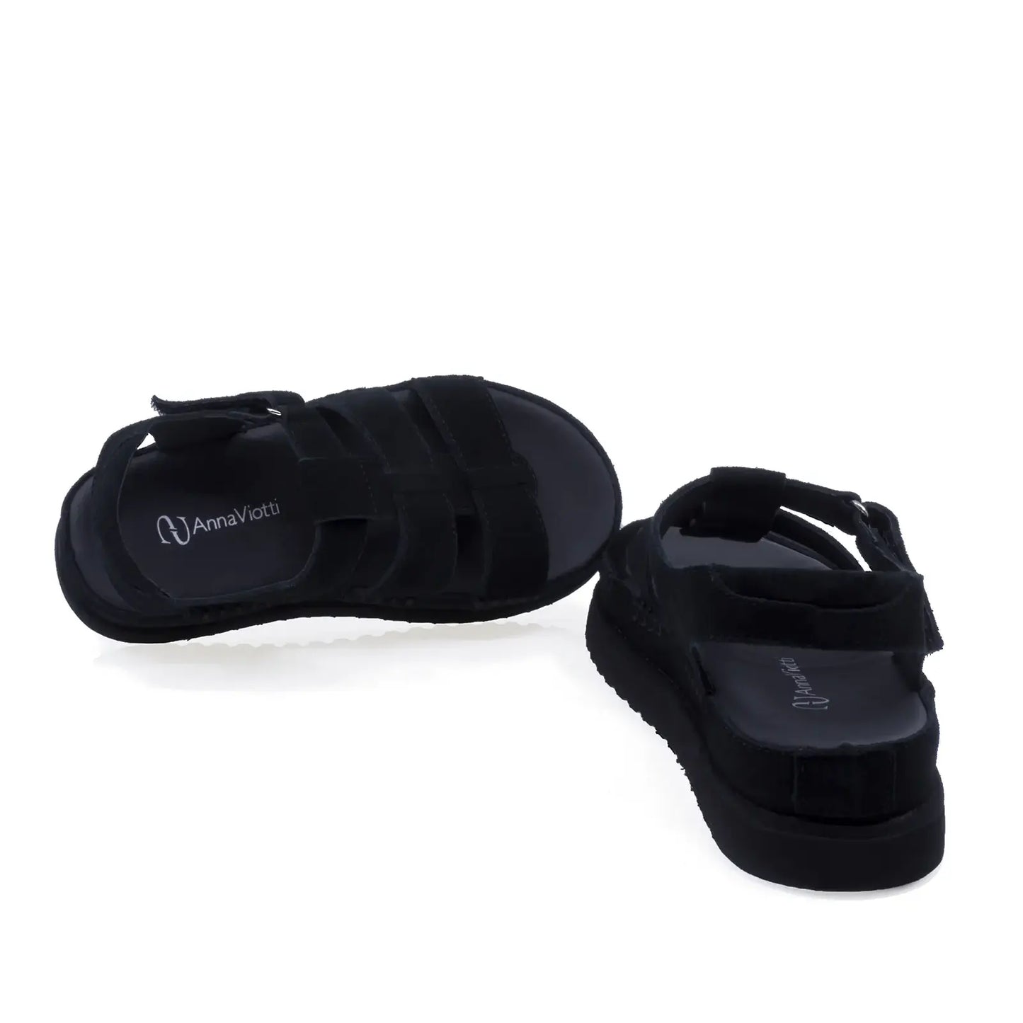 Sandale dama Anna Viotti D113-OWS002-8 interior din mesina naturala confort ridicat pentru purtare zilnica