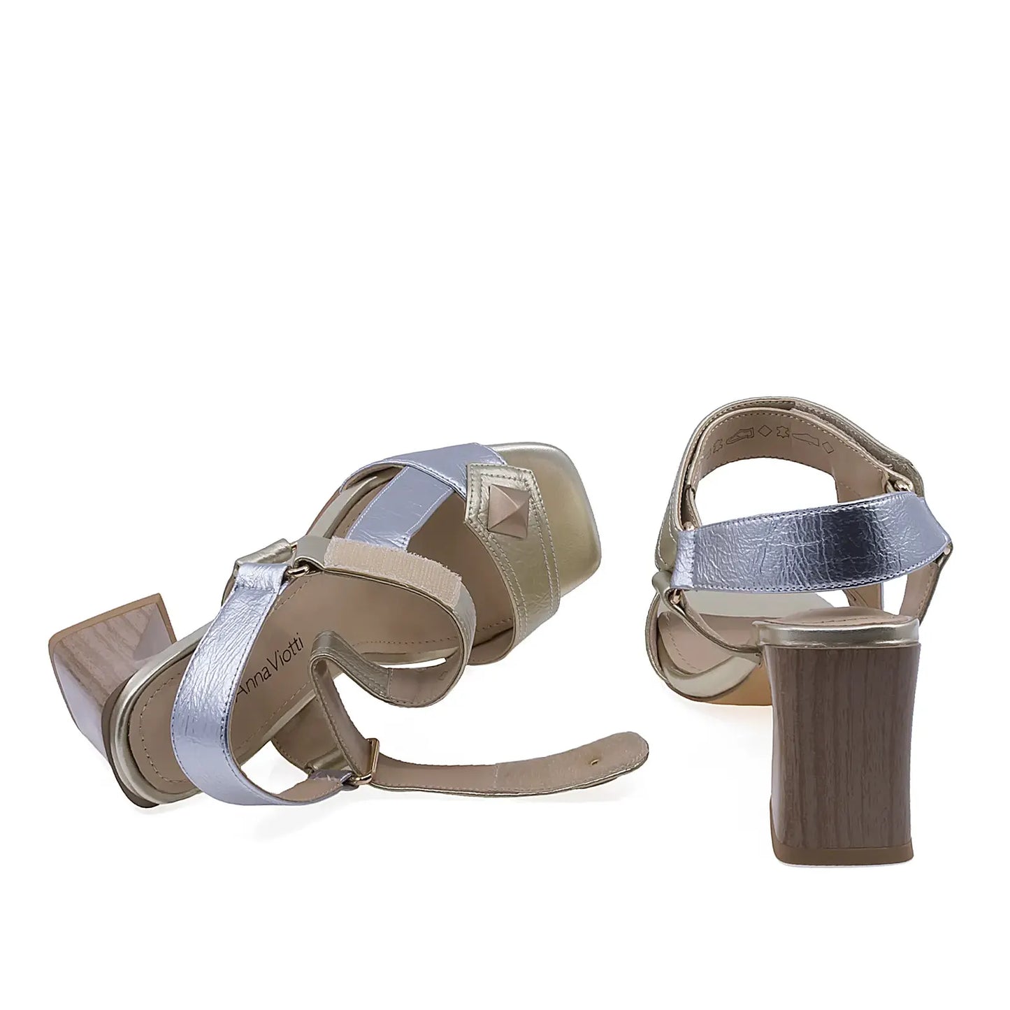 Sandale dama Anna Viotti D106-RD1365-B26 cu brant moale si confort ridicat pentru purtare indelungata