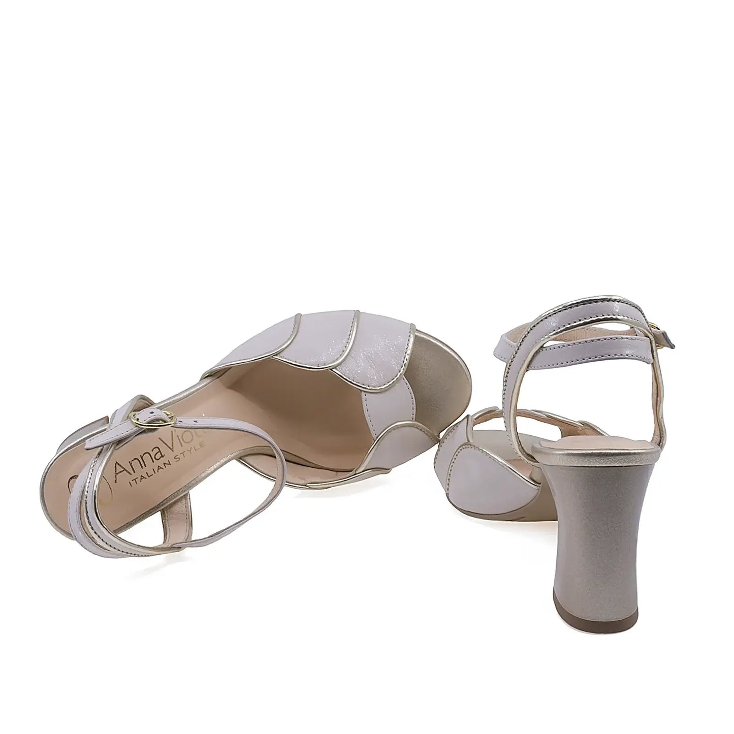Sandale dama elegante Anna Viotti D3061 cu brant moale pentru confort ridicat