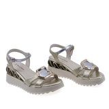 Sandale dama casual Anna Viotti D106-RD909-A823 vedere din fata design modern si confortabil