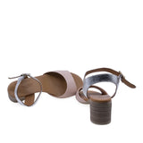 Sandale dama Anna Viotti D58-3036 cu interior din mesina naturala pentru confort ridicat la purtare