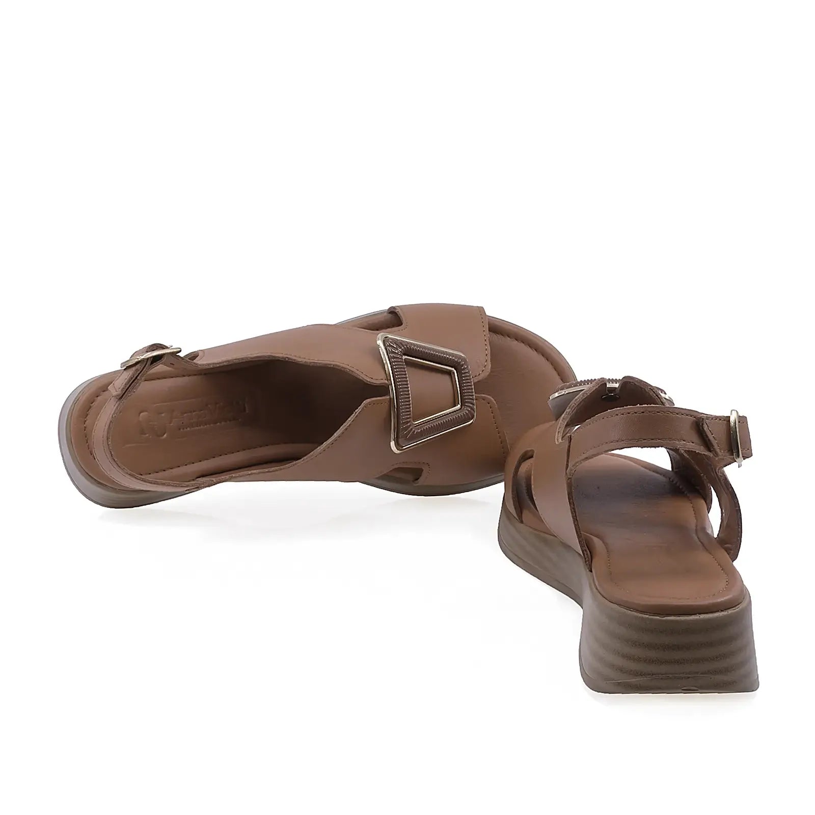 Sandale dama Anna Viotti D72-25-999 cu interior din mesina naturala moale pentru confort ridicat