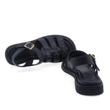 Sandale dama Anna Viotti D50-1814 interior din mesina naturala pentru confort ridicat