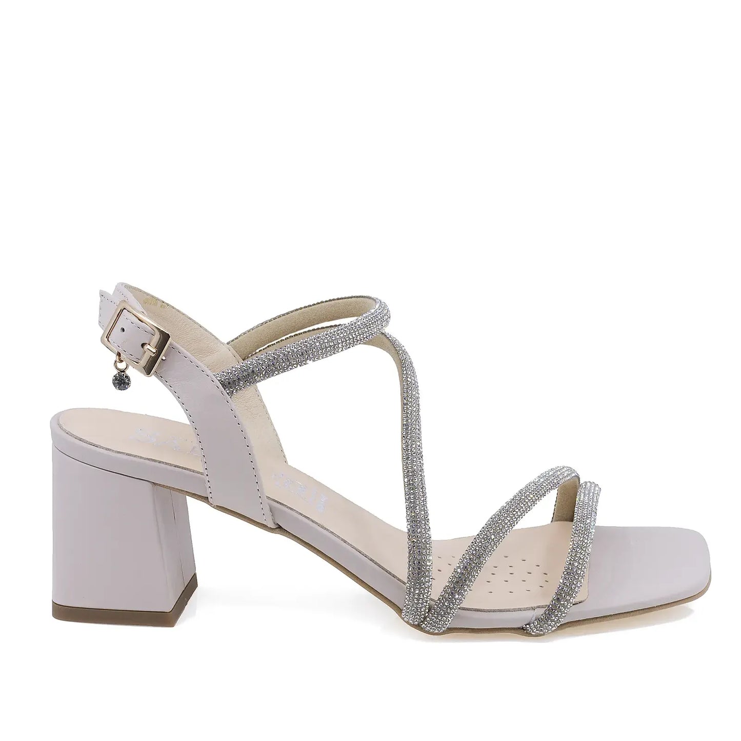 Sandale damă Sala 20264 din piele naturală bej, vedere lateral dreapta – eleganță fluidă și design feminin modern