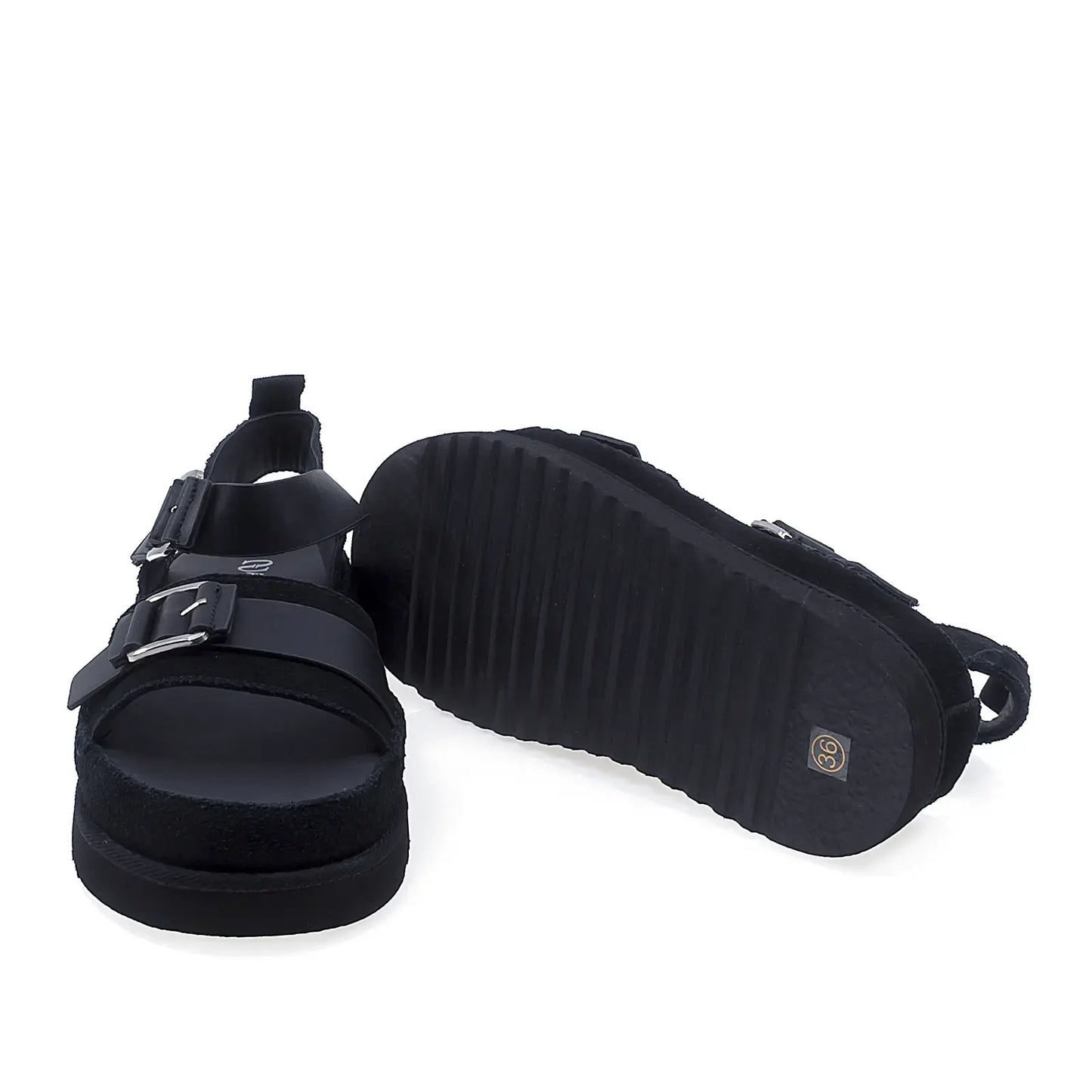 Sandale dama Anna Viotti D113-OWS002-1 platforma 4 cm fata si 5 cm spate talpa usoara si confortabila
