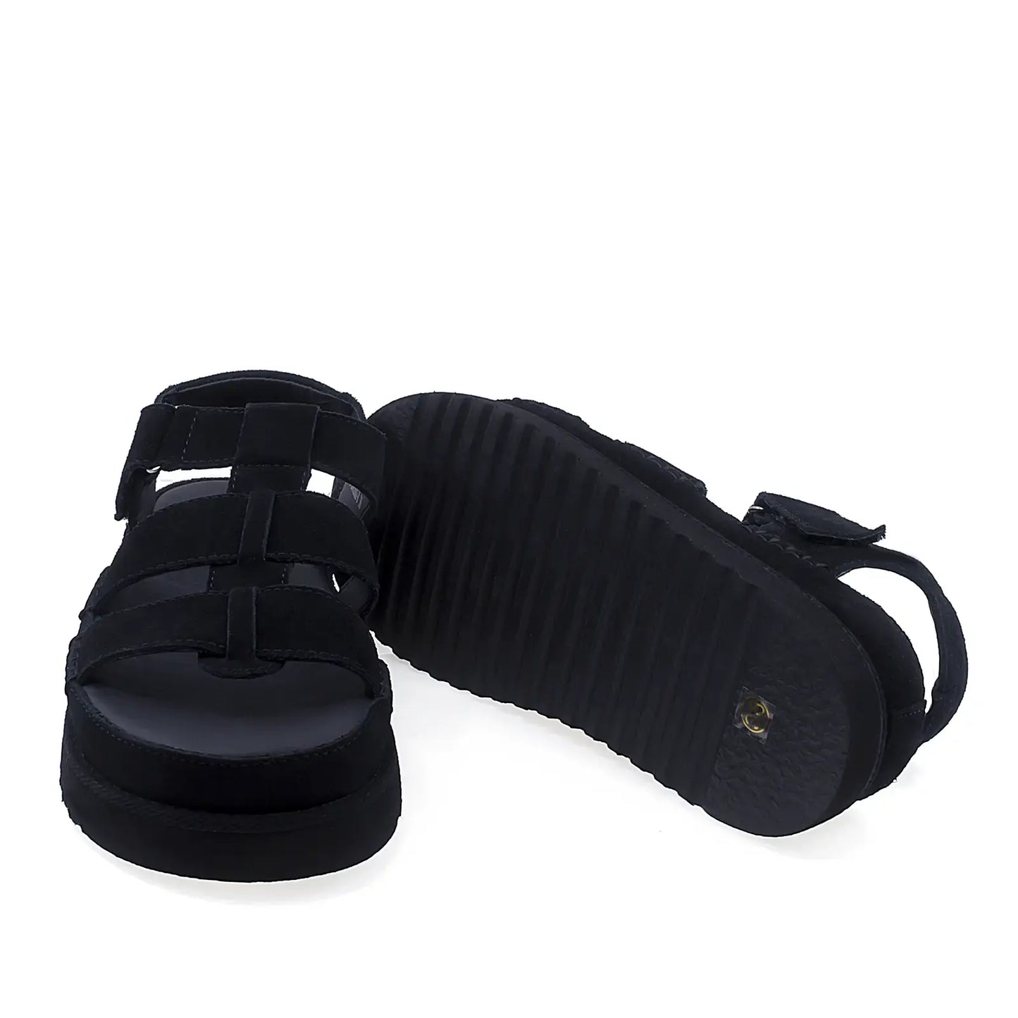 Sandale dama Anna Viotti D113-OWS002-8 platforma 4 cm fata si 5 cm spate talpa usoara si confortabila