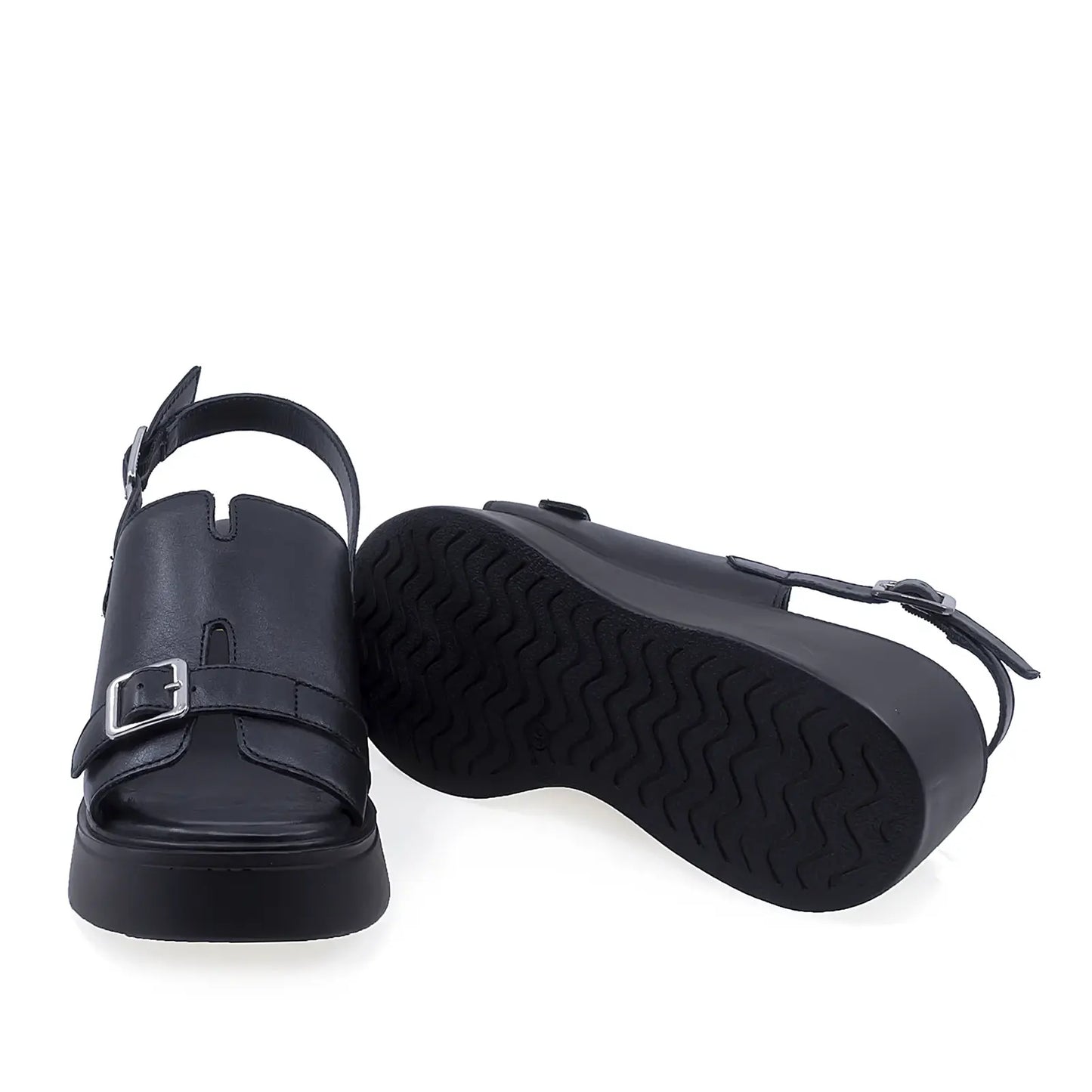 Sandale dama Anna Viotti D202-82377 talpa aderenta cu platforma de 6,5 cm pentru stabilitate si confort