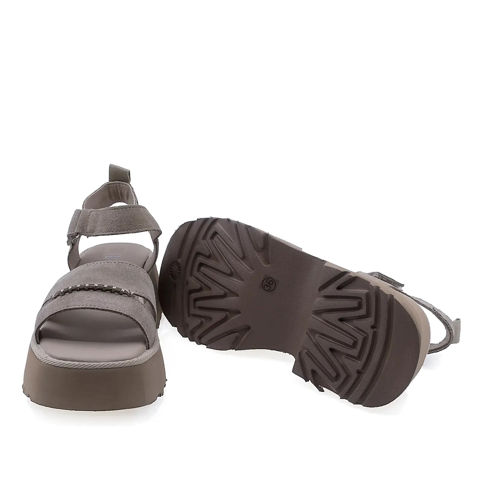 Sandale dama Anna Viotti D113-OWS003-1 talpa usoara cu platforma 6 cm spate si 4 cm fata confortabila