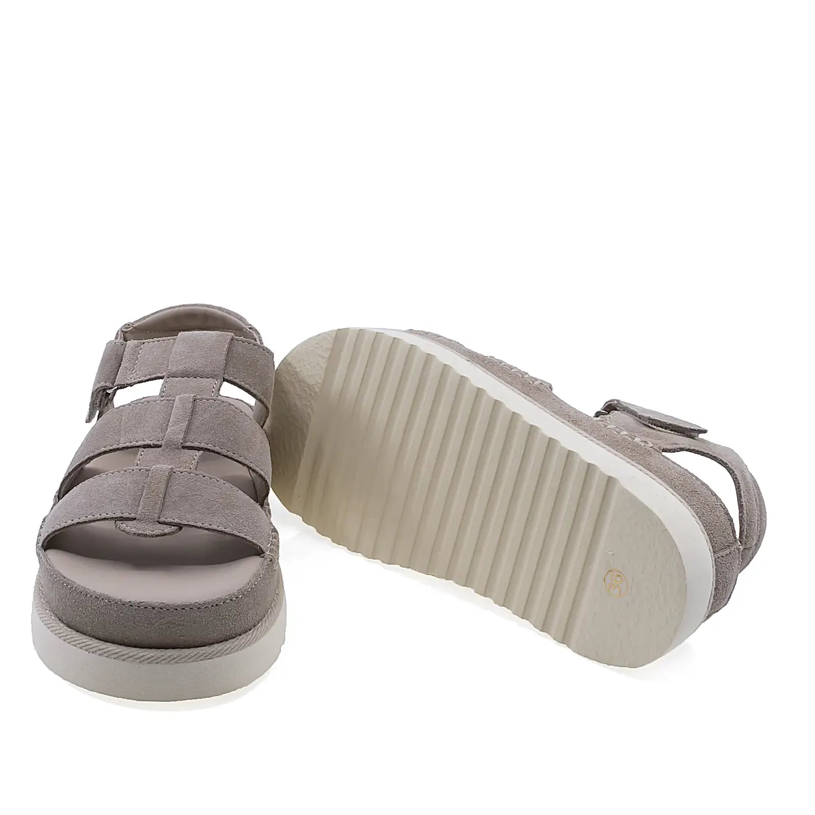 Sandale dama Anna Viotti D113-OWS002-8 cu platforma usoara de 5 cm pentru stabilitate si confort