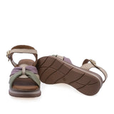 Sandale dama Anna Viotti D45-2717 talpa ortopedica 5 cm confortabila pentru mers zilnic