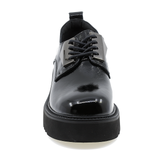 Pantofi dama casual Feeling piele lacuita D605-03 negru