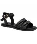 Sandale dama din piele naturala Anna Viotti D 58-2303 negru