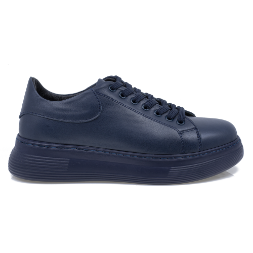 Pantofi dama Anna Viotti din piele naturala D16-450 blue