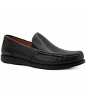 Pantofi barbati  Goretti din piele naturala B 36-1050 negru