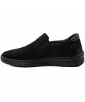 Pantofi barbati Goretti din piele naturala B 36-1655 negru nubuk