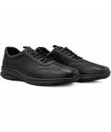 Pantofi barbati Goretti din piele naturala B64-2470 negru