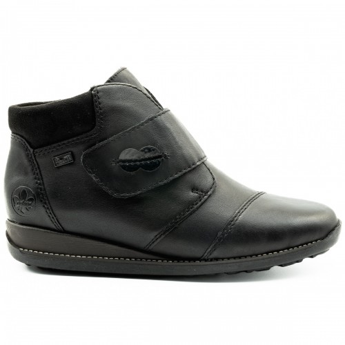 Ghete dama Rieker din piele naturala D 44255 negru 