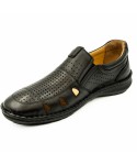 Pantofi Barbati DR JELL'S  Din Piele Naturala B 36-GR9990 negru