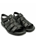 Sandale Barbati Goretti Din piele naturala B 39-G180 negru