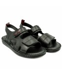 Sandale Barbati Goretti Din piele naturala B 39-G125 negru