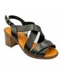 Sandale dama Goretti Din piele naturala D 42-635 negru