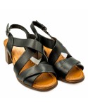 Sandale dama Goretti Din piele naturala D 42-635 negru