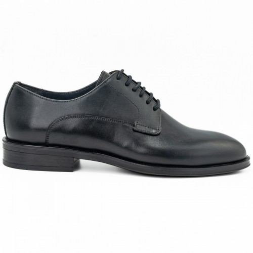 Pantofi barbati eleganti Goretti din piele naturala B 101 negru