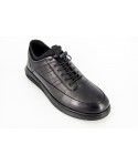 Pantofi  GORETTI Negru din piele naturala B17-550