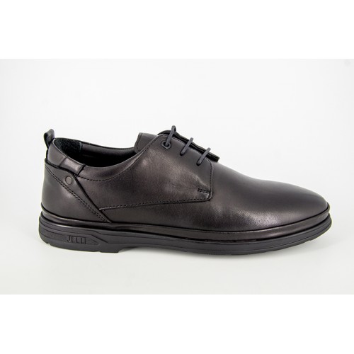 Pantofi casual DR JELL'S Negru din piele naturala